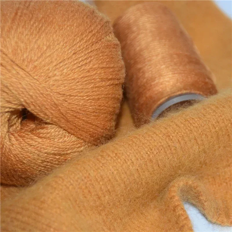 Cashmere Yarn Crocheting 3-Ply Worsted Pure Mongolian Weaving Fuzzy Knitting Cashmere Hand Yarn Thread 5pcs knitting yarn knitting wool yarn embroidery thread cotton rope crochet yarn cotton yarn cotton knitting yarn wool yarn cotton wool yarn chenille yarn