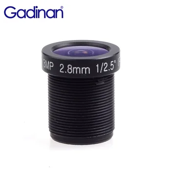 Gadinan 풀 HD 3MP CCTV 렌즈, 2.8mm IP 카메라, 1/2.5 인치 115 도 광각 M12 * 0.5 MTV 마운트