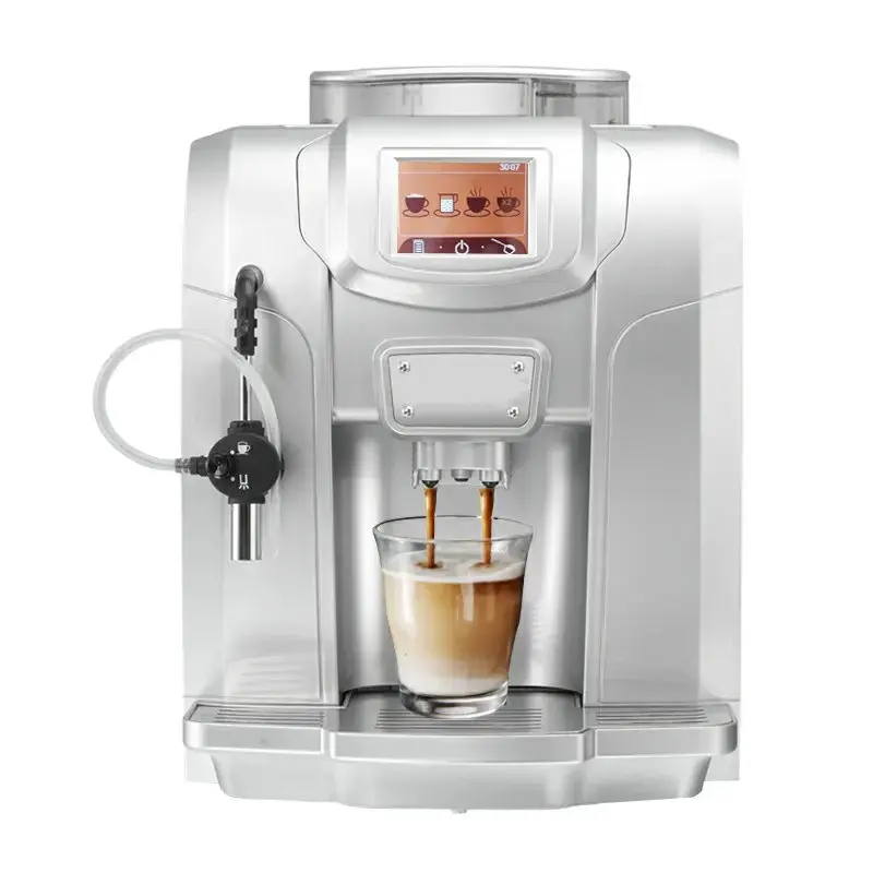 

Roaster Cappuccino Latte Full Automatic Cafe Espresso Coffee Machine