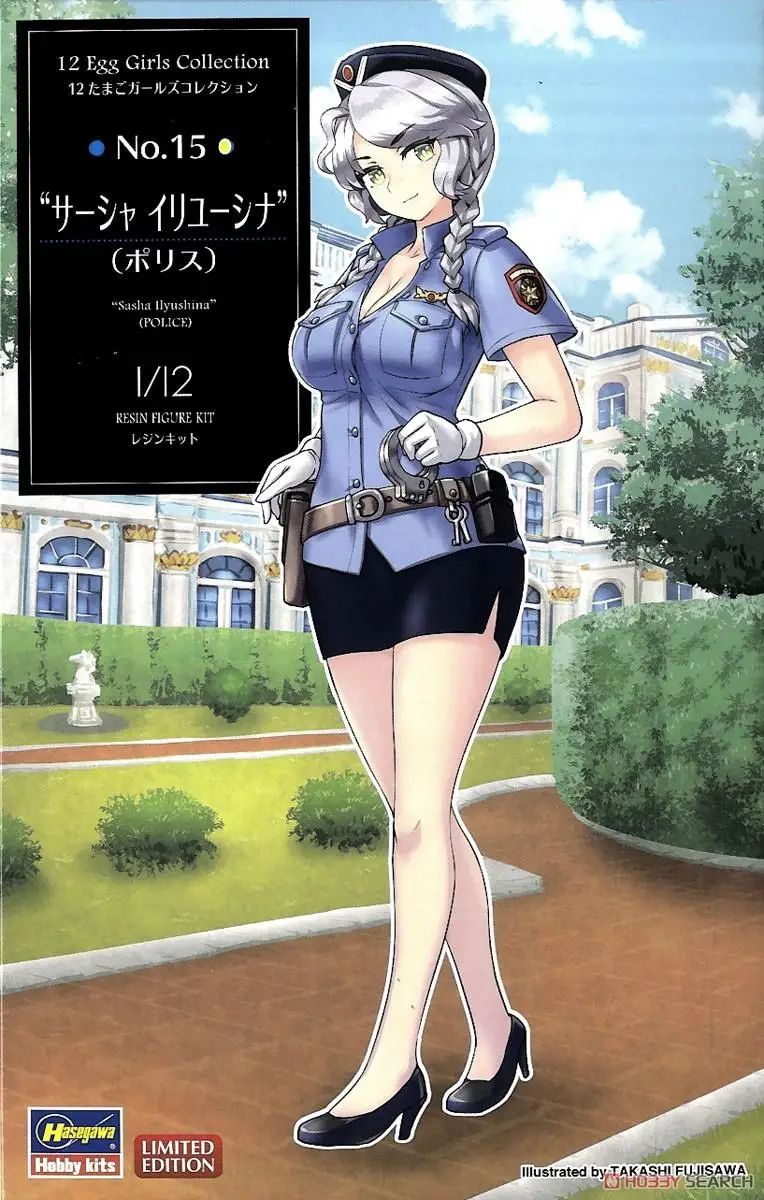 Hasegawa 52282 Collezione Di Ragazze Uovo N. 15 ':Sasha Ilyushina' (Polizia)