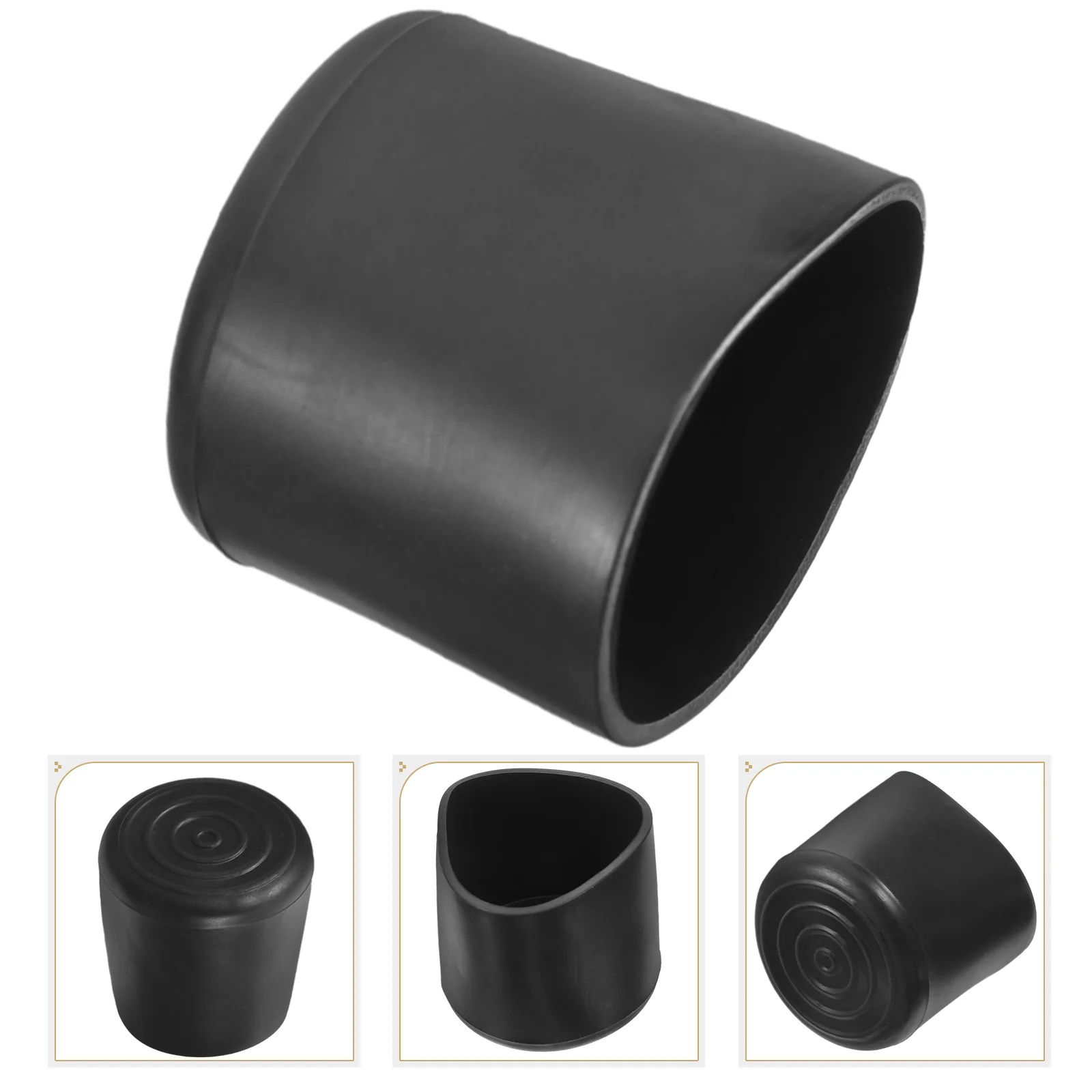 

Table and Chair Leg Protectors Plastic Cover for Furniture Caps Rubber Ladder Pads Chairs Covers Protective Floor Feet