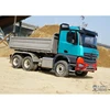 Lesu 1/14 3Axles 3-Way RC Dumper Truck 6X6 Metal Hydraulic tipper Light Sound Group For DIY Tamiyaya Model Toy THZH1217 6