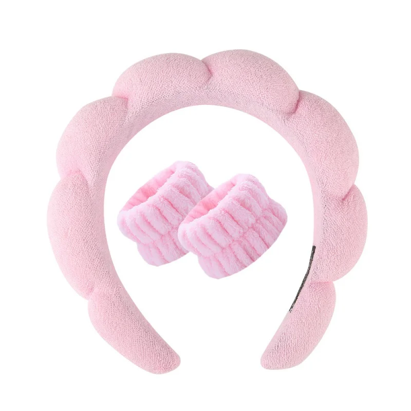 Women's Sponge Hair Band, Fluffy Washing Face Hair Band, Co Spa Retro Hair Band Stylish Hair Accessories Headwear