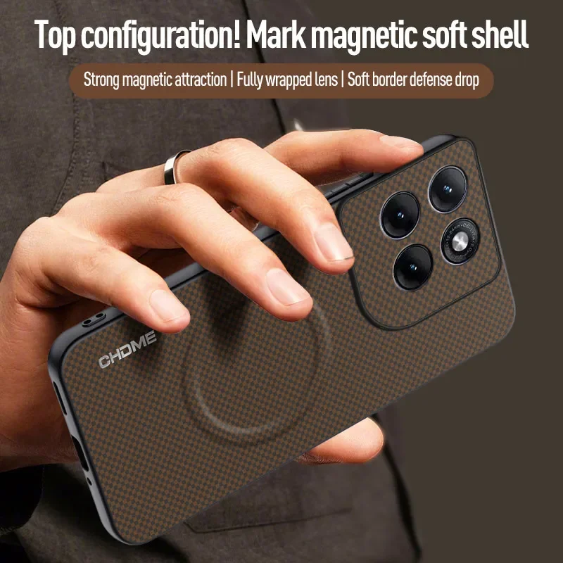 Magnetic Holder Shockproof Silicone Phone Case
