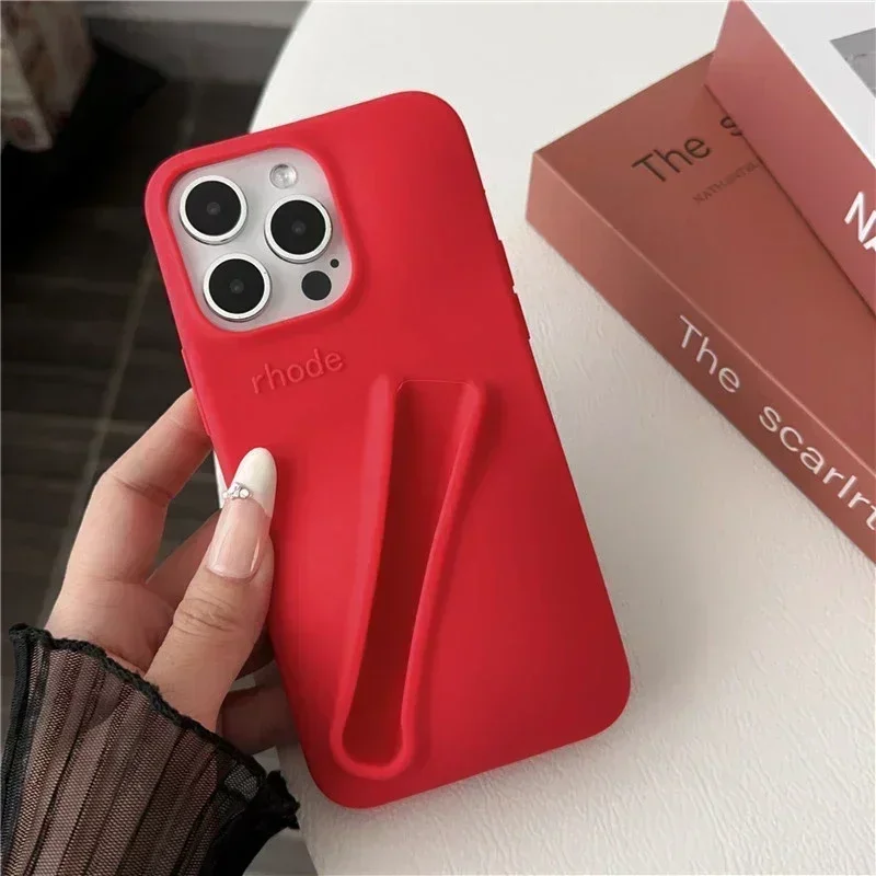 thumbnail image 1 of Funda de teléfono de Roda para iPhone, lápiz labial, caja de moda, soporte portátil, brillo de labios, Ins Etui, 16, 15, 14, 13, 12, 11 Pro Max Plus, 1 of 5