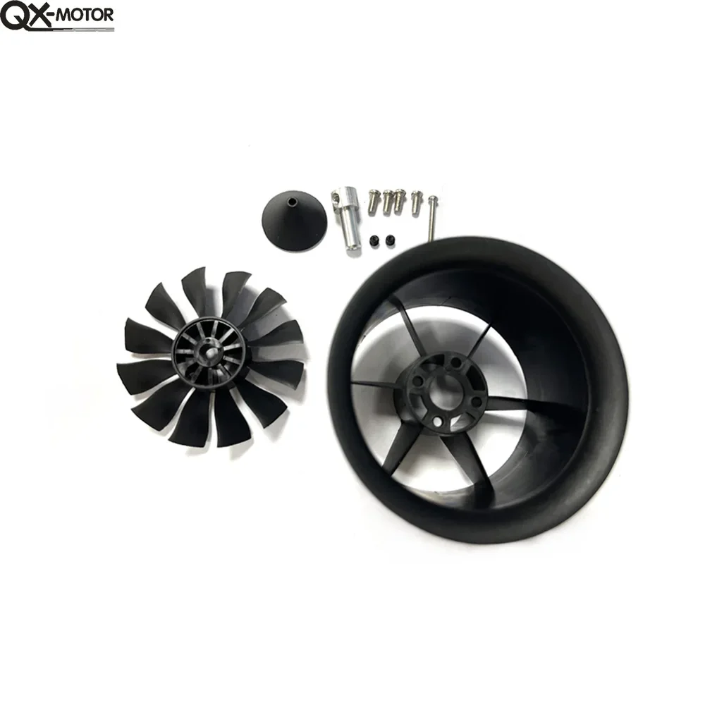 QX-Motor 12 pales ventilateur canalisé 50mm EDF CW/CCW pour avions RC