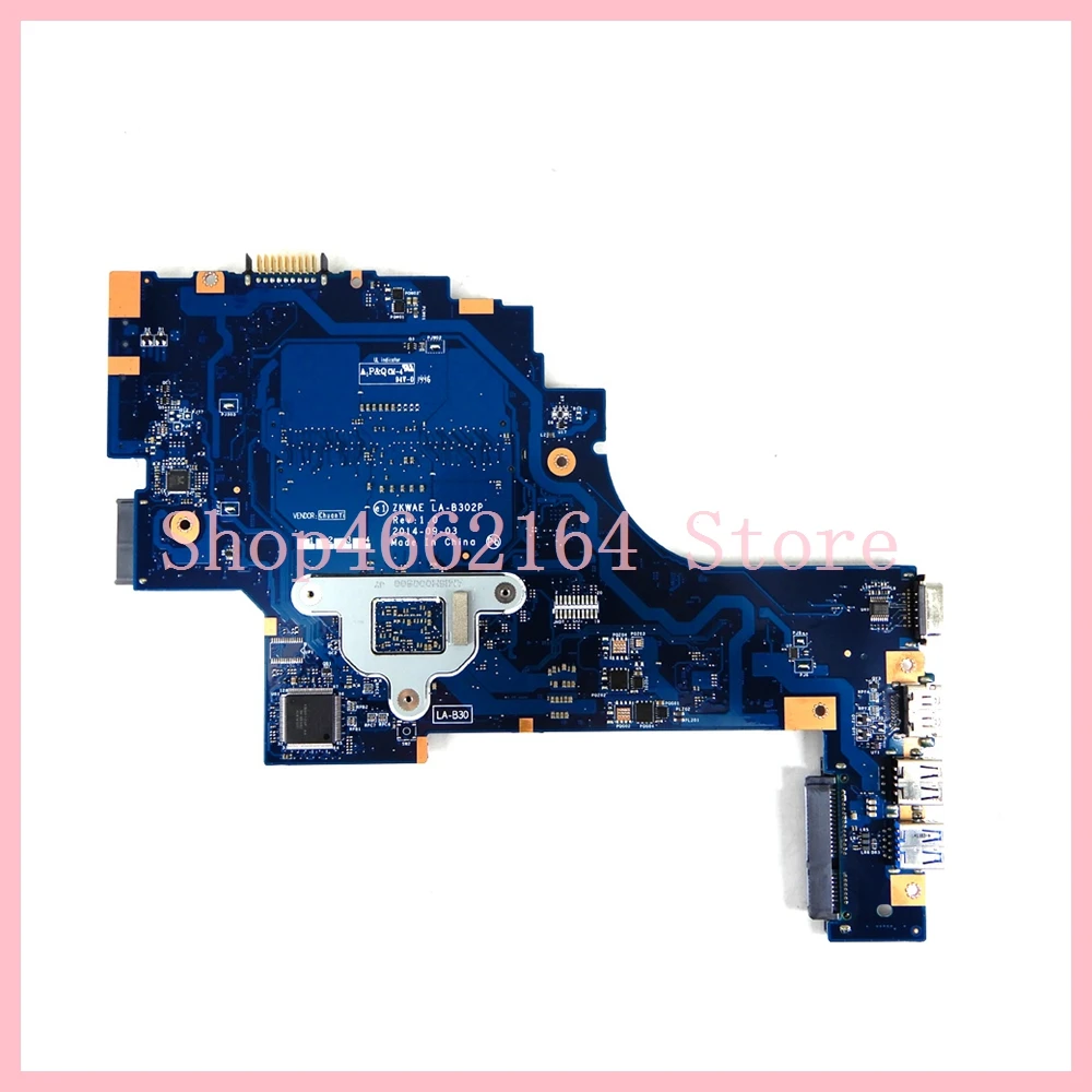 com A86410 Cpu Mainboard para Toshiba Satélite C55d C55d-b5212 Portátil Placa-mãe 100% Testado ok K000891410 La-b302p Placa-mãe para notebook - Imagem 2