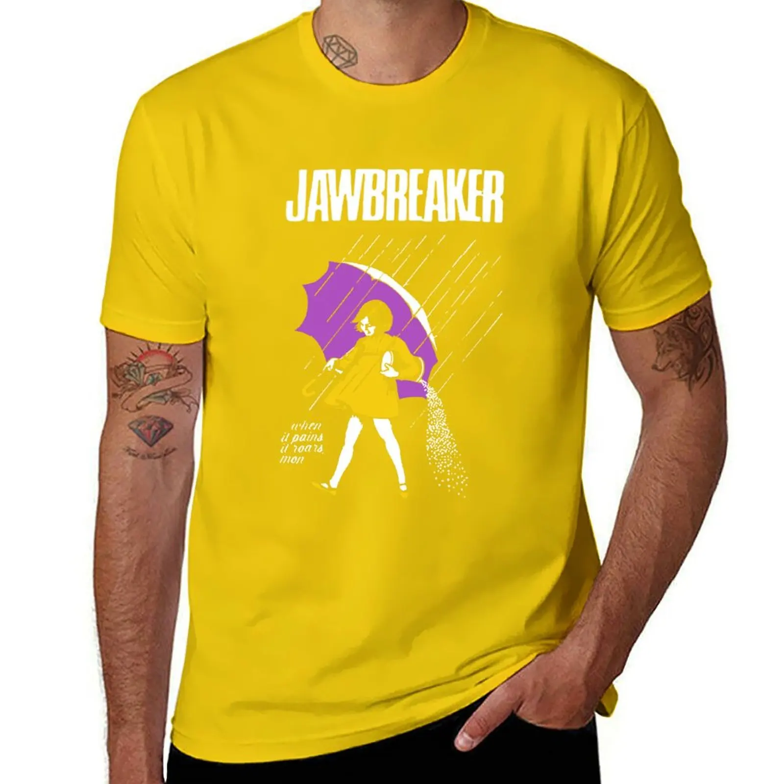 Jawbreaker ( black ) T-Shirt oversized hippie clothes mens