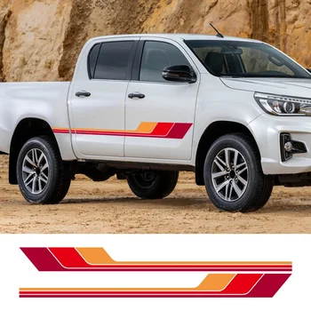 Toyota Hilux Revo Vigo Rocco SR5 Door Side Stripe Decal Vinyl Sticker Set