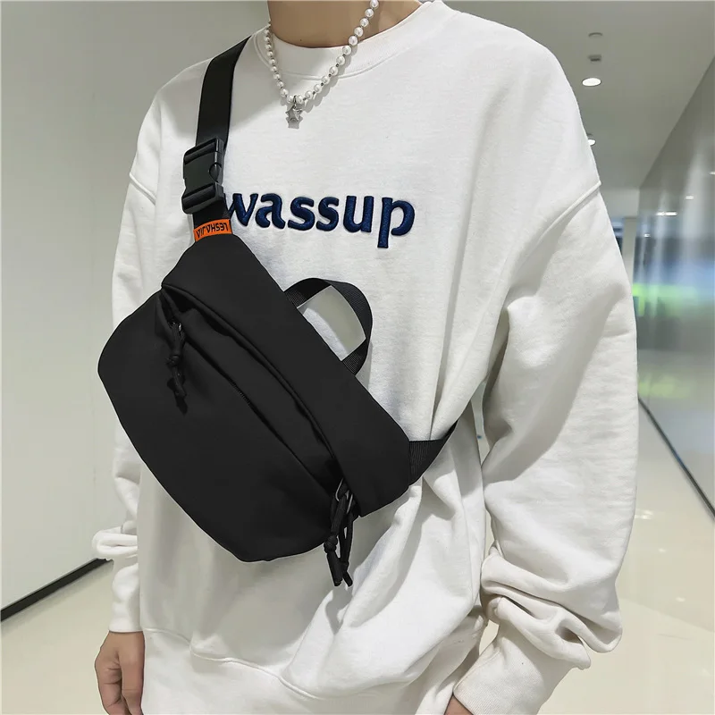 Fashion Waist Bag Unisex Street Hip-hop Fanny Pack Chest Pack Nylon Belt Bag Female Designer Shoulder Bags