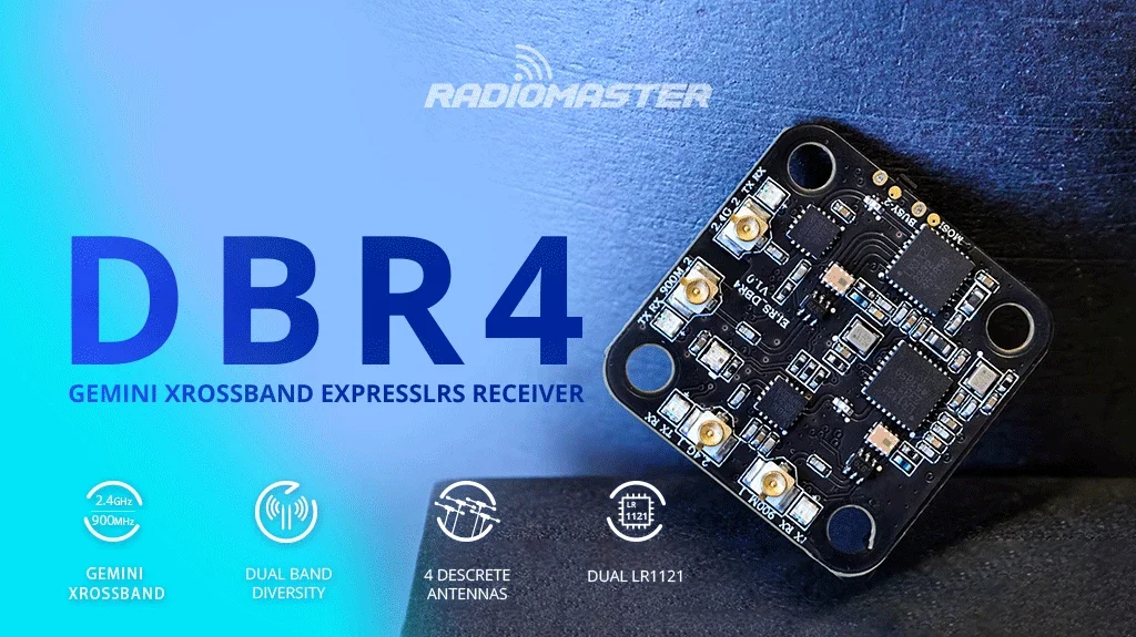 ★【ジャンク品】データカートリッジ RAM4 RX5ROM DX RAM1 Radiomaster DBR4 Dual Band Xross Gemini ExpressLRS Receiver
