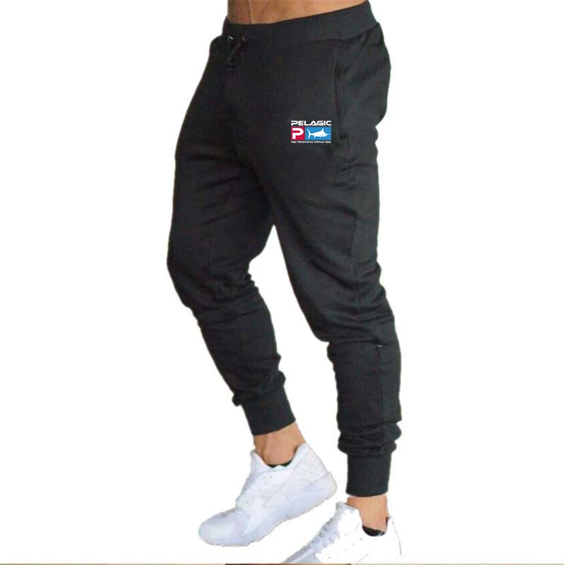 khaki jeans Pelagic Fishing 2022 Men's New Spring And Autumn Fashionable Print Casual Fitness Sportswear Sweatpants Trousers Jogger Pants men's khakis