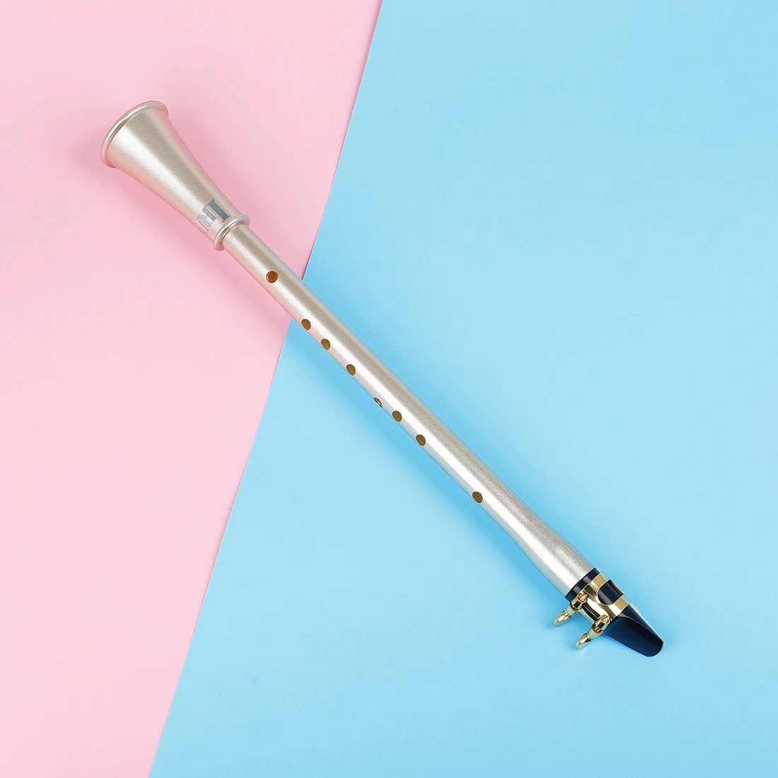 IRIN MI-03 Eb Key Mini Clarinet-Saxophone Woodwind Instrument Compact Clarinet Sax for Beginners Carry Bag Music Accessories
