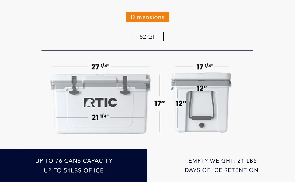 RTIC Ultra-Light 52 qt
