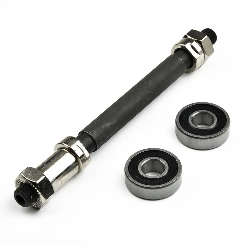 Miniature Ball Bearings Bicycle Ball Bearing Bike Headset Bearings Bicycle Wheel Hub Bearings Ceramic Bearings Cycling Supplies Steel Wheel Hub Bike Axle Hollow Spindle Shaft