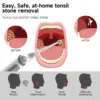 Vacuum Tonsil Stone Remover Tool Built-In LED light  8 Suction Modes Anti Bad Breath Oral Irrigator&Tongue Coating Scraper 2