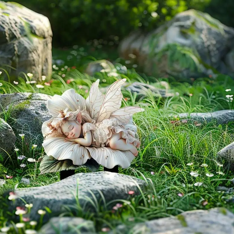 Garden Stakes Decor Outdoor Potted Plants Spikes Flower Shape Design Pot Decorations Stakes For Garden Farm