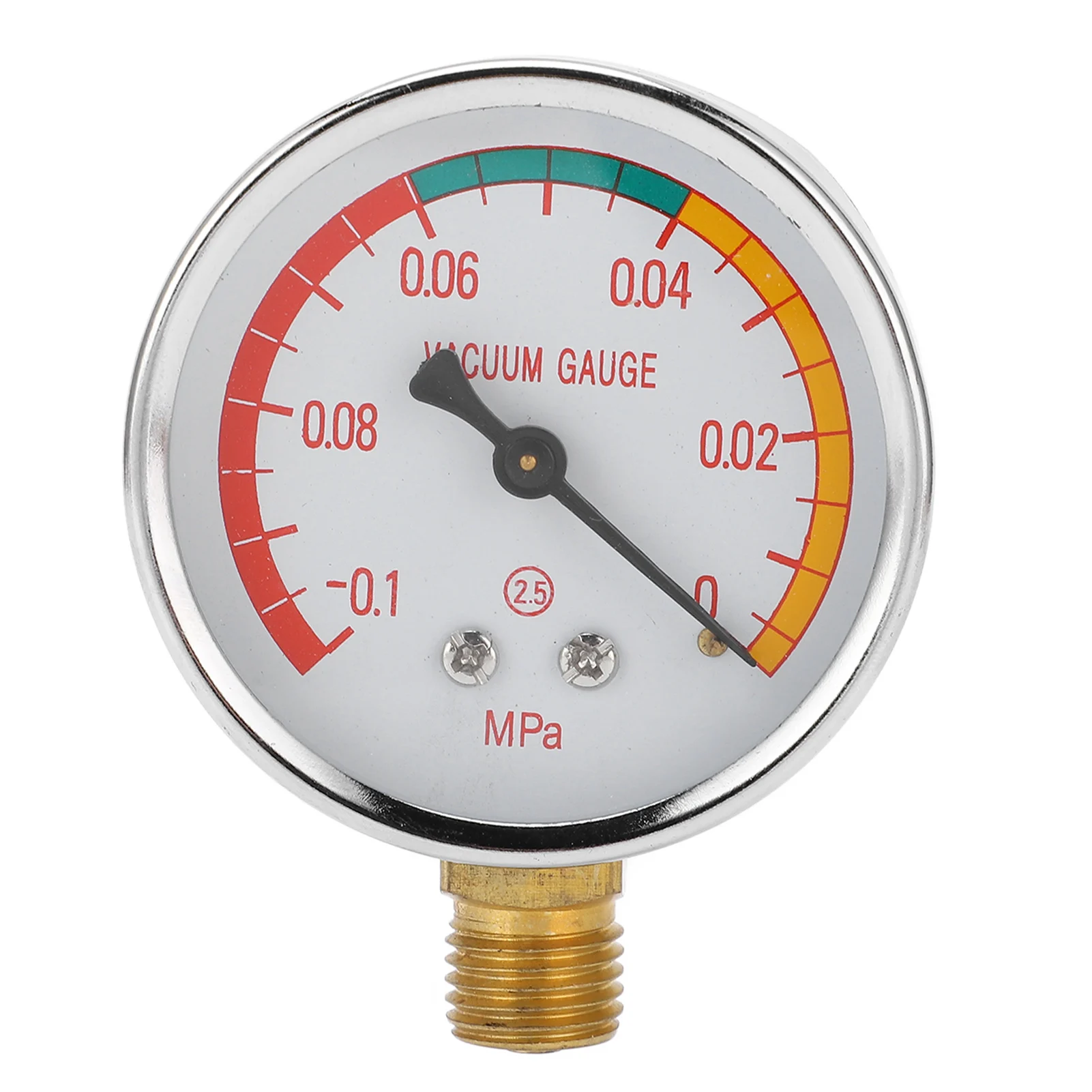 

Milking Machine Pressure Gauge 0-0.1MPa Stainless Steel Shell Digital Vacuum Gauge Water Oil Liquid Pressure Measuring Gauge