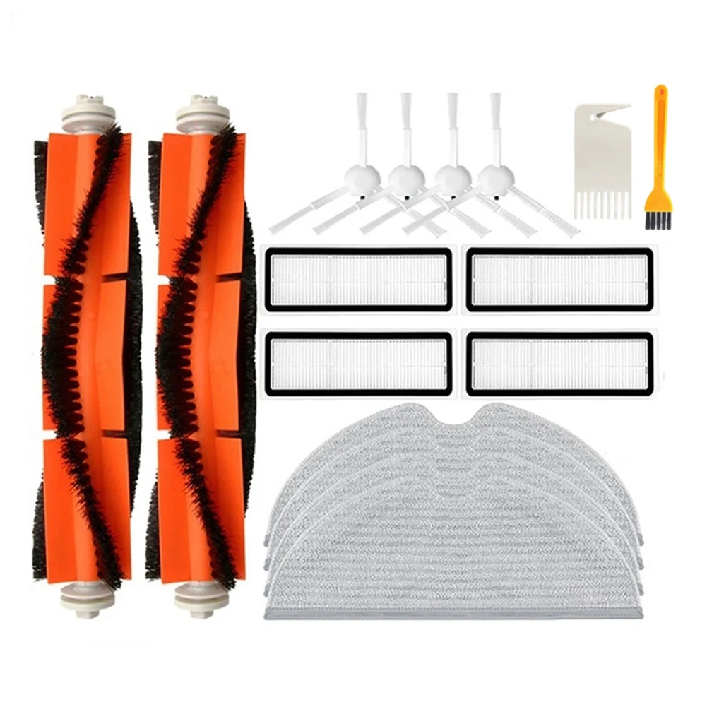 

For D9 Bot L10 Pro Trouver Robot LDS Vacuum Finder Spare Parts Main Side Brush Mop Hepa Filter