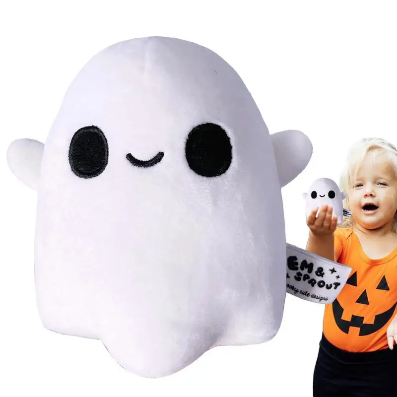 Spooky Halloween Fun With This Adorable Ghost Face Plush Doll! - Temu  United Arab Emirates