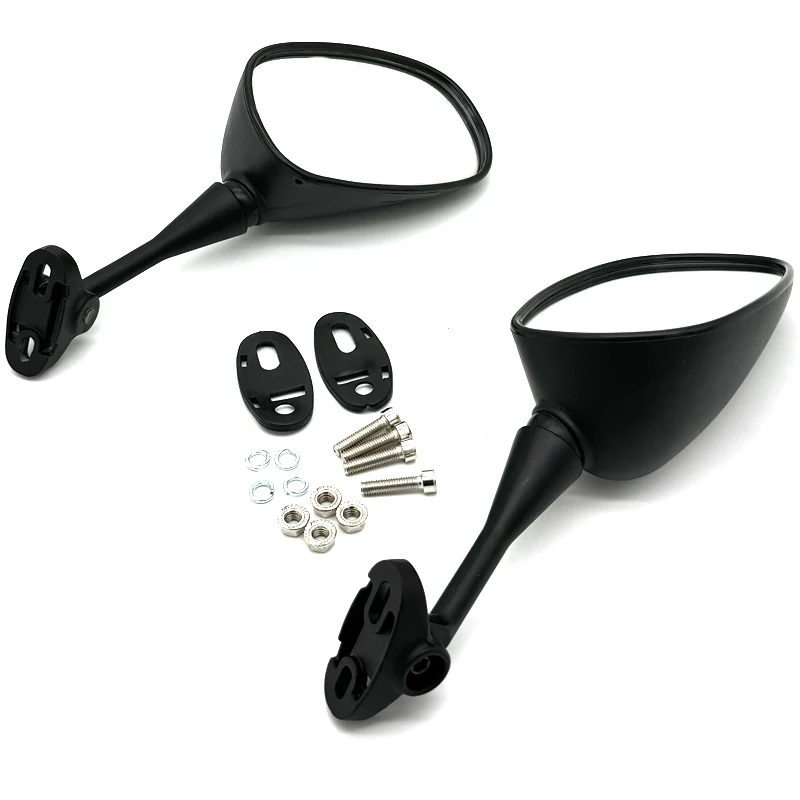 Sleek Motorcycle Rearview Side Mirrors