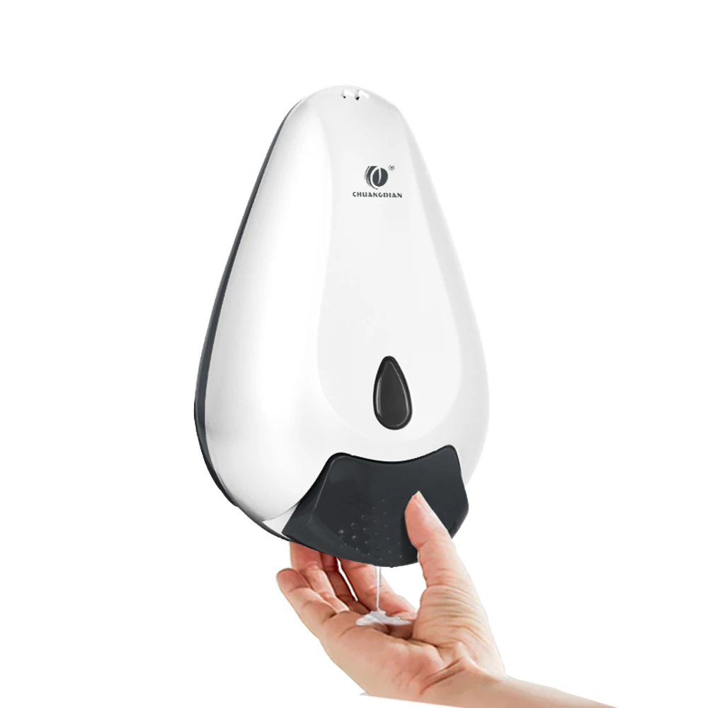 

Luxury Manual Liquid Soap Dispenser Pump 400ml Wall Mount Shower Dispenser Refill Gel Liquid Shampoo Conditioner