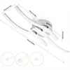 ‌ Lustre LED à 3 bras 21W 5500K avec design ondulé, plafonnier moderne pour salon, chambre à coucher, cuisine, couloir 2