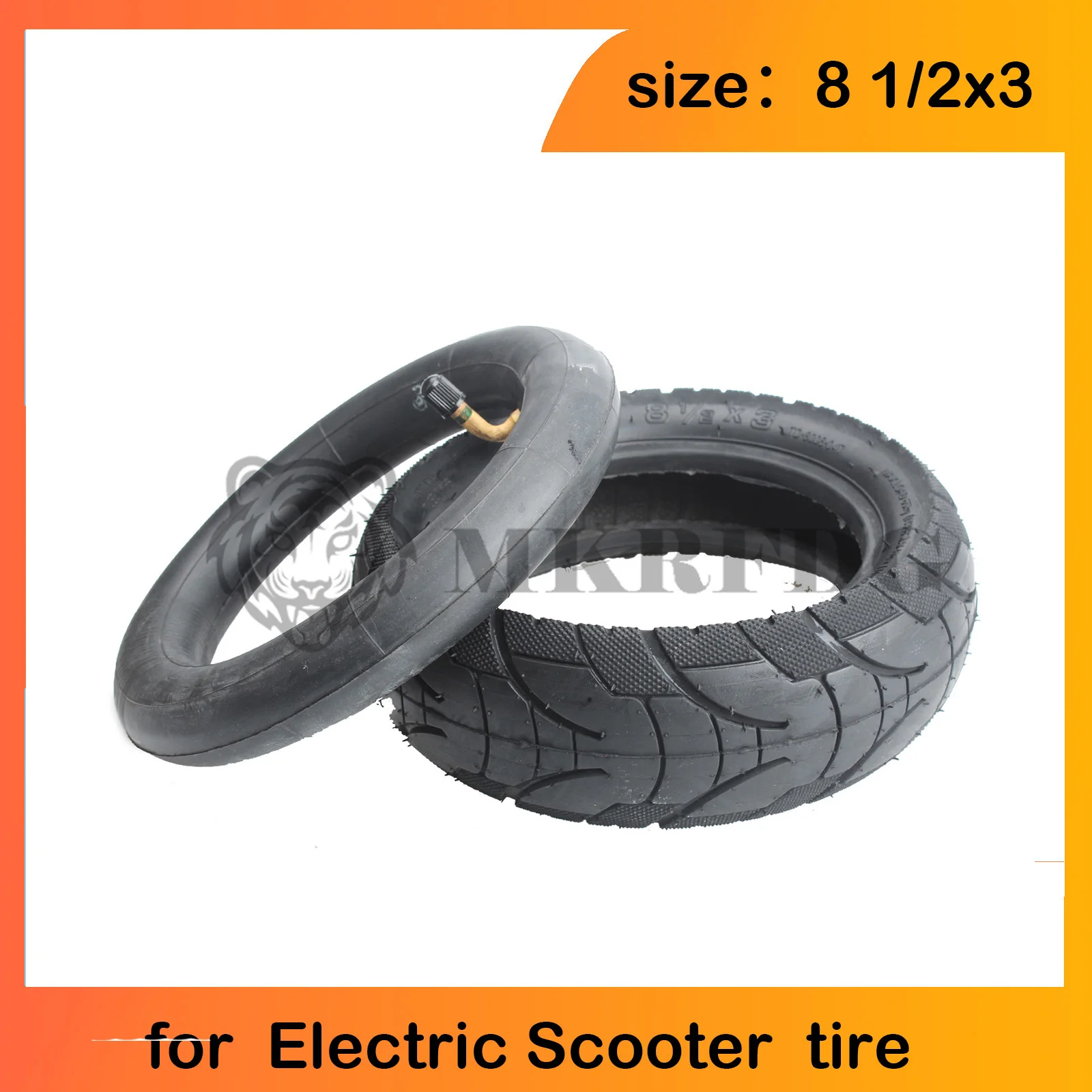 2 Pneus Pleins 8.5x2 Pour Scooter Électrique – Anti-Crevaison (Ecovelò) – NEUF