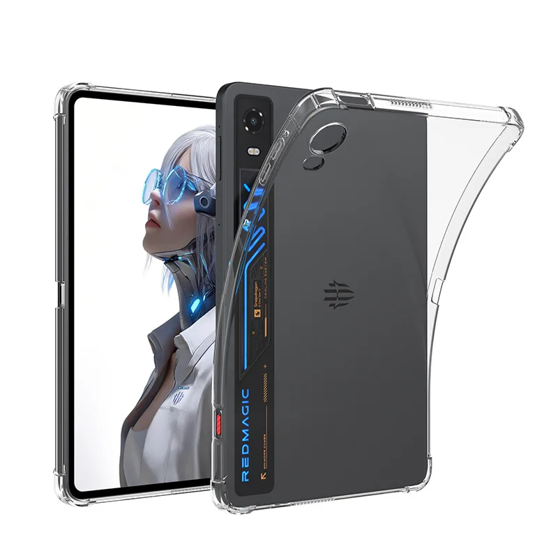 Slim Shockproof Clear TPU Back Cover with Airbag Protection