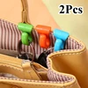 2pcs Keys Clips Plastic Bag Hook Keys Clips Keys Holder Hook Folder For Purse Handbags Backpacks 1