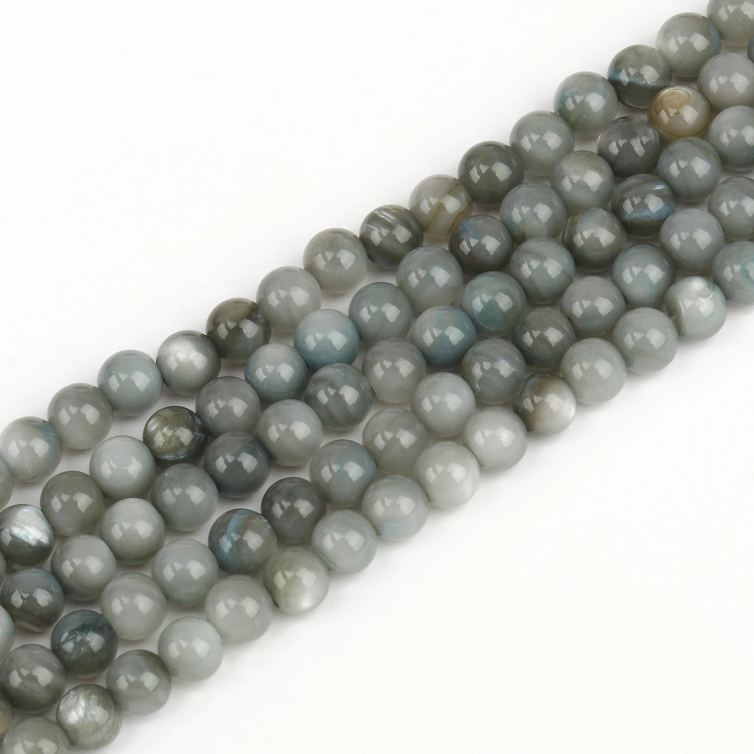 Vibrant Natural Freshwater Shell Beads