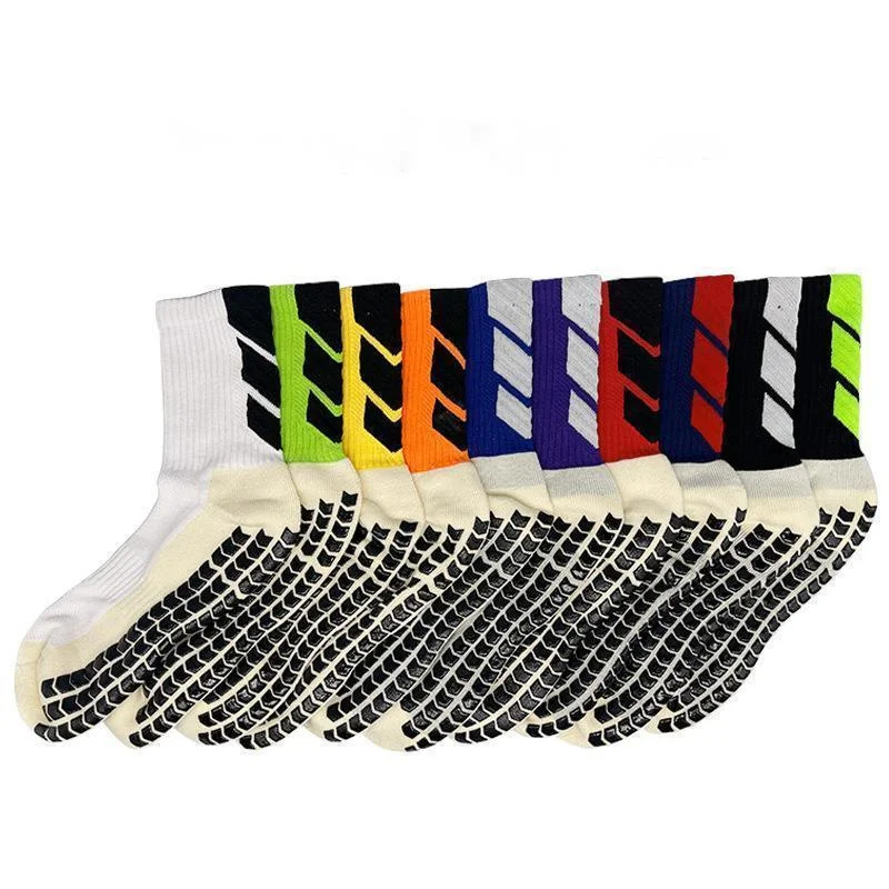 

hot Men's glue bottom short tube glue towel basketball socks anti slip short football sports socks sweat absorbing socks