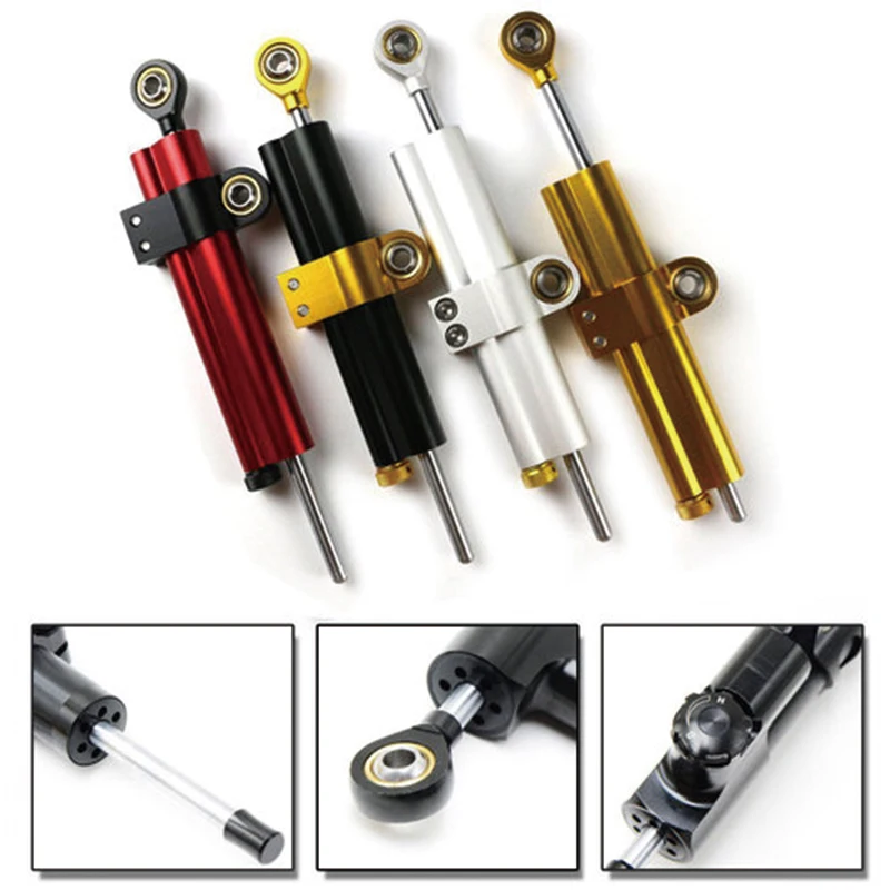 

Motorcycle Steering Stabilize Damper Bracket MountNew Universal Steering Damper For Honda Suzuki BMW Kawasaki Yamaha