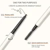 3-color Private Label Eyebrow Pencil Custom Bulk Double Head Automatic Extremely Fine Waterproof Sweat Resistant Makeup Beauty 3