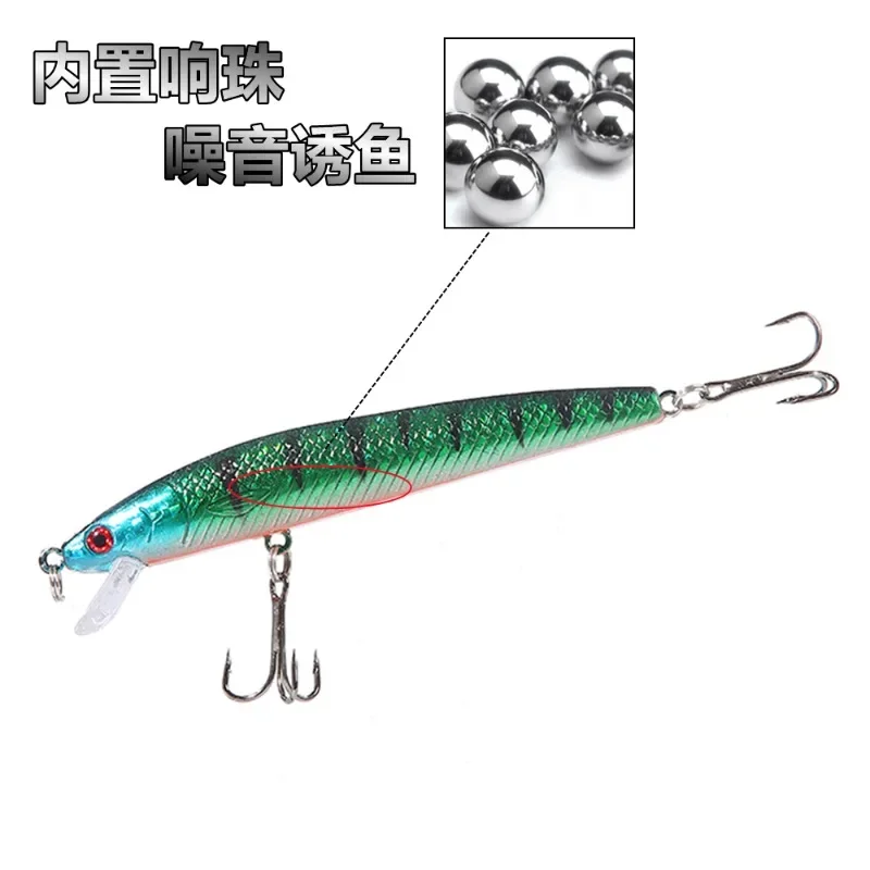 1Pcs Japanese Minnow Fishing Lures Floating Hard Bait 10cm 8g Artificial Bait Wobbler Crankbait Carp Perch Pesca Fishing Tackle