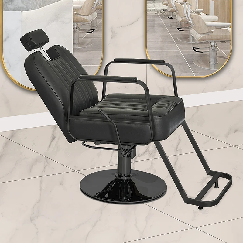 Shampoo Simplicity Barber Chairs Comfort Beauty Retro Hair Barber Chairs Reception Chaise Lounges Commercial Furniture RR50BC