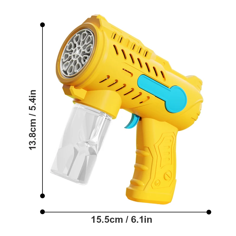 Outdoor Wedding Bubble Gun Toy, Children's Bubble Toy, Parent-child Interactive Game Without Battery Bubble Water_voghion.com
