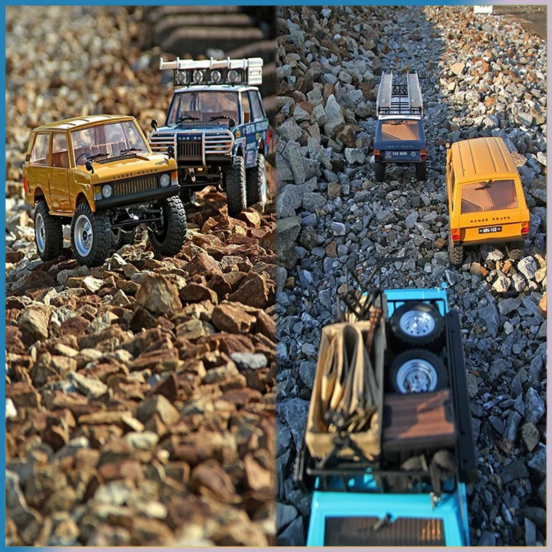 MN MODELl New MN168 NEW 1/12 Rc Car 4WD Remote Controlled Crawler Car Off Road Vehicle Full Proportion Climbing Car Toys Gift 2