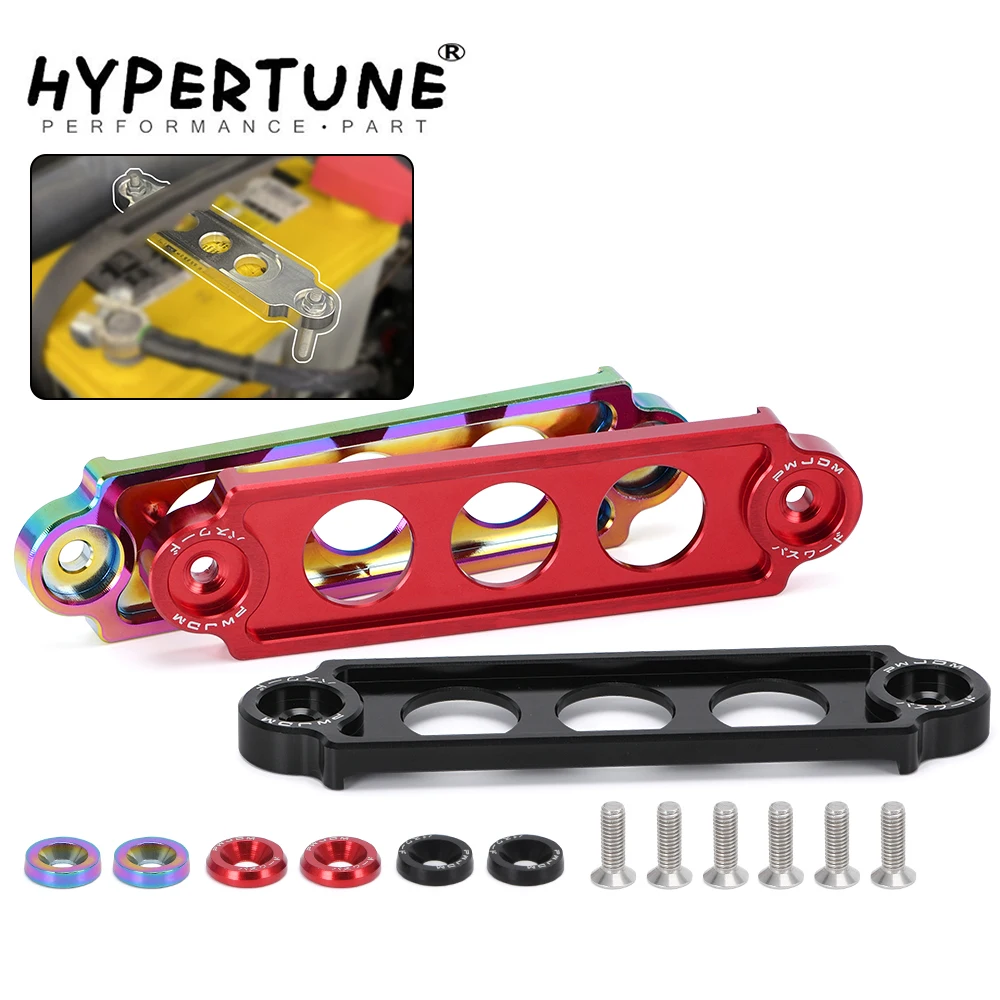 Car Racing Battery Tie Down Hold Bracket Lock Anodized for JDM Honda Civic/CRX 88-00 Car Accessory PQY-BTD71