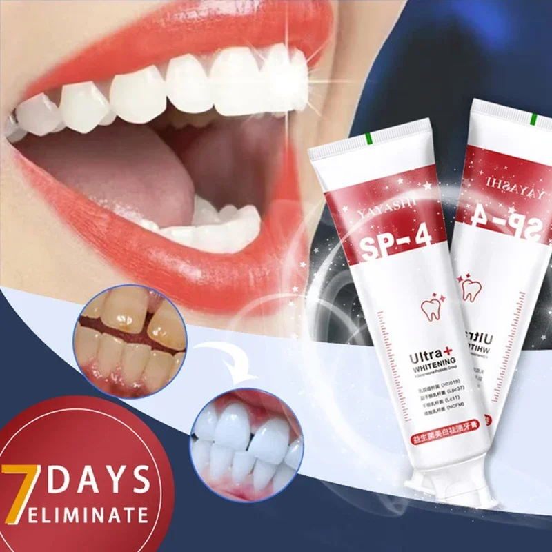 

Toothpaste of Teeth Whitening Repair of Cavities Caries Removal of Plaque Stains Decay Repair Teeth Treating Dental Calculus