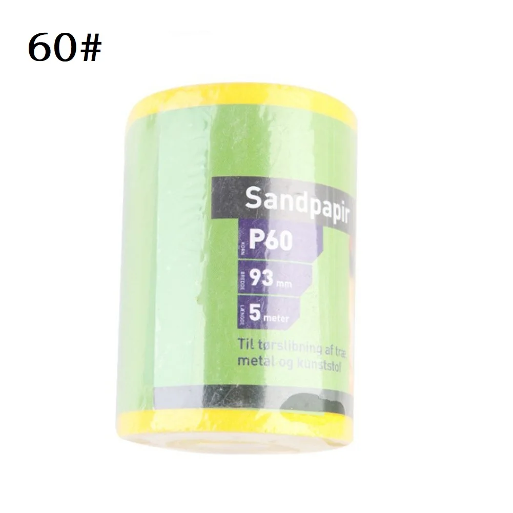 Sanding Paper Sandpaper Aluminum Oxide Polishing Tools Sand Paper Sanding Roll 40/60/80/120/180 Grit Abrasive Tool