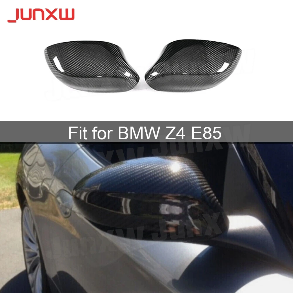 

Carbon Fiber Car Mirror Cover Trims Bodykit Car Styling for BMW Z4 E85 2002-2008 Side View Mirror Cover Decoration