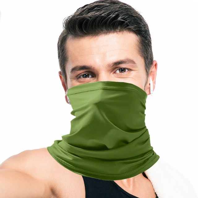 Balaclava Riding Face Mask - Scaldacollo Anti-UV Con Protezione E Raffreddamento Con Maniche In Seta Ghiacciata Per Uomodonna 86538377 - Foto 9