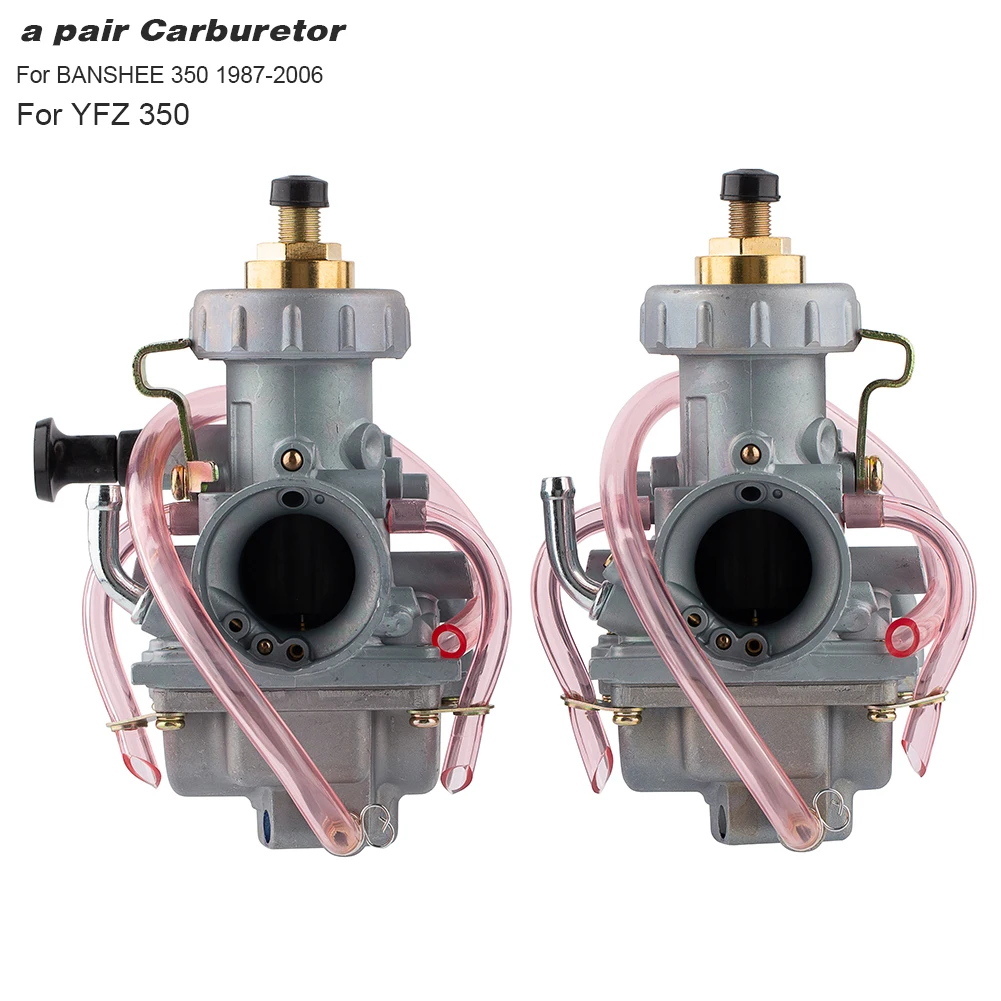 Moto A Pair Carburatore Carb Per Yamaha Banshee 350 1987-2006 Yfz300 Accessorio Carburatore