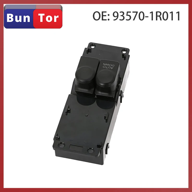 

Переключатель управления окном автомобиля OE:93570-1R011 для Hyundai Accent 2010-2017, переключатель стеклоподъемника, автомобильные аксессуары, автоматический переключатель