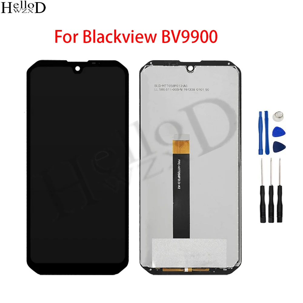 

100% протестированный ЖК-дисплей для Blackview BV9900, ЖК-сенсорный экран, полный экран, экран в сборе, запасная часть