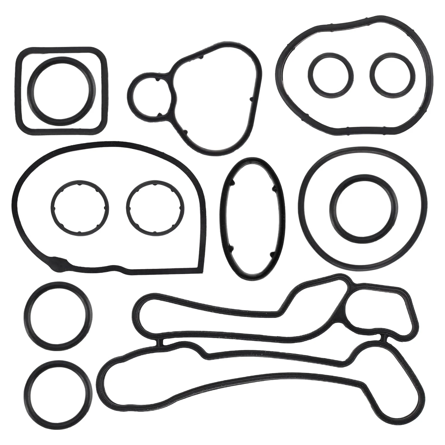 15pcs Oil Cooler Gasket Kit 55354071 For Chevrolet 1.8/2.0 Epica Cruze 1.8/1.5/1.6 0563-003