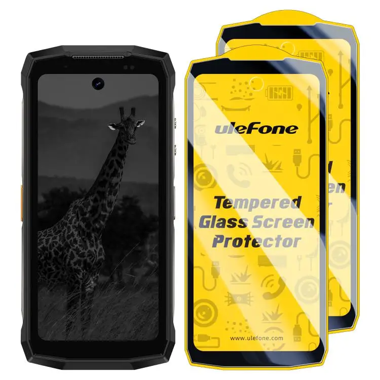 2-Pack Premium 9H HD Anti-Fingerprint Tempered Glass Screen Protector