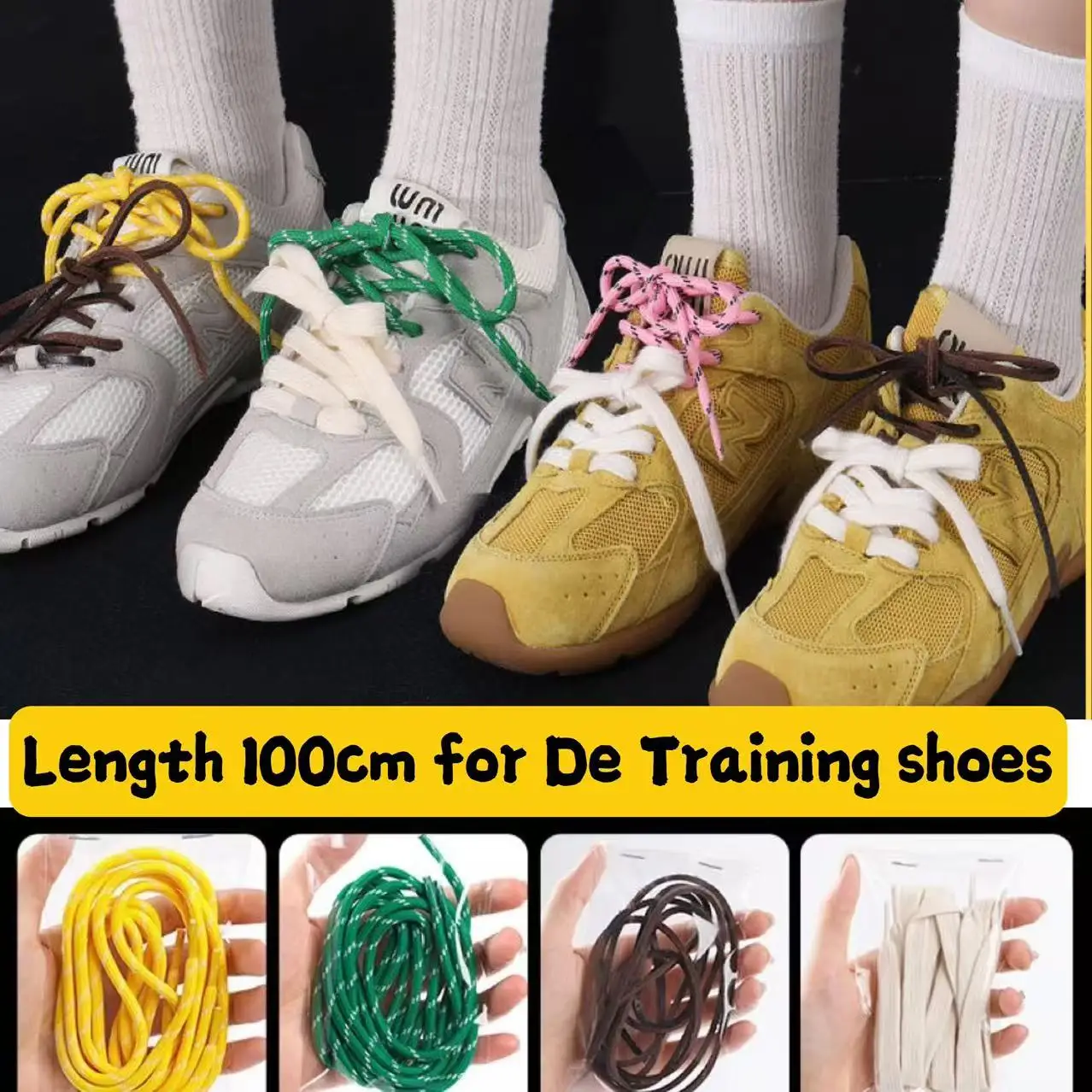Length 100cm DIY Freedly Round Leather Colorful MIU Shoelaces Canvas Casual Boots Shoe Laces Rope Shoestrings Length 100cm DIY Freedly Round Leather Colorful MIU Shoelaces Canvas Casual Boots Shoe Laces Rope Shoestrings