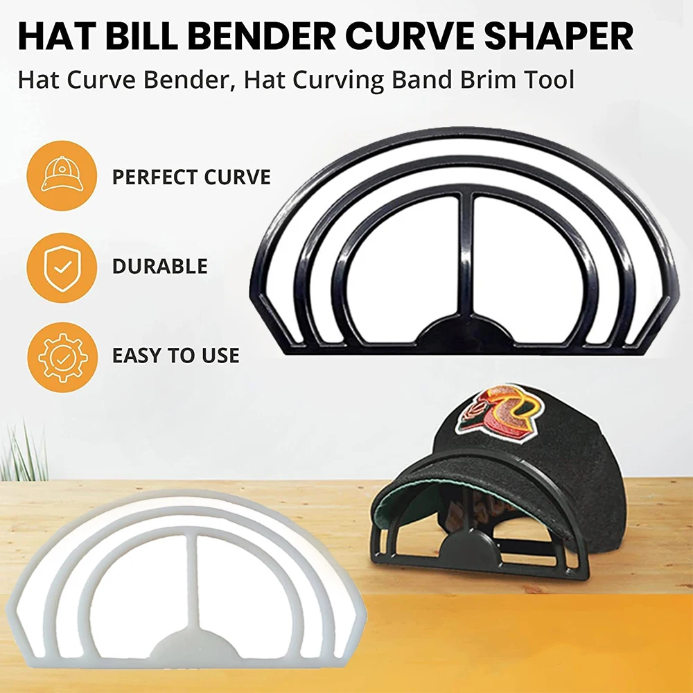 Hat Brim Bender Baseball Perfect Cap Edge Shaping Bracket for Curving Band Convenient Shaper Design Semicircle Shape Accessories